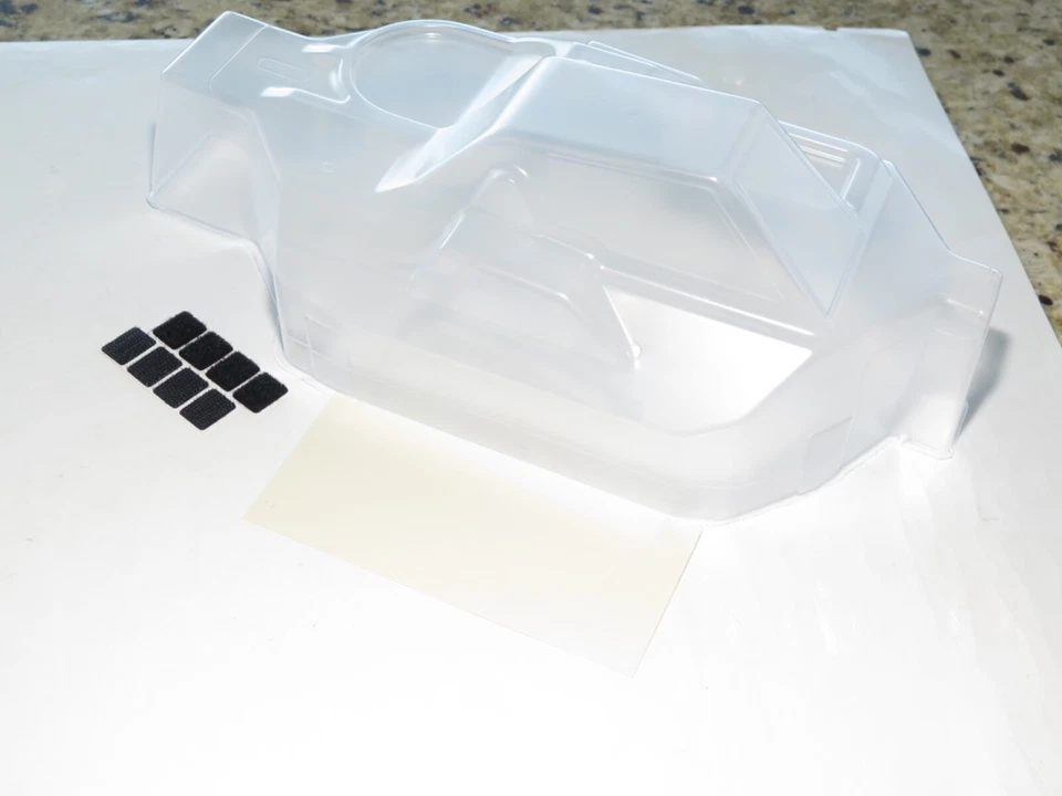 TKR9305 TEKNO NB48 2.2 BUGGY CLEAR BODY WITH WINDOW MASKING - Image 1 of 1