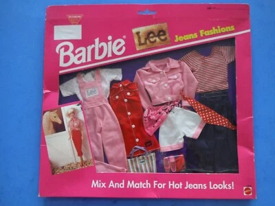 1995 BARBIE LEE JEANS FASHION SET *NEW* - Image 1 of 4