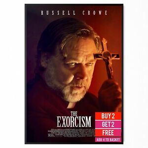 The Exorcism Russell Crowe Movie Poster Print Teaser Poster Horror Film - A5-A3