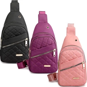 Women Crossbody Shoulder Bags Chest Sling Bag Fanny Packs Travel Sports Backpack - Picture 1 of 24
