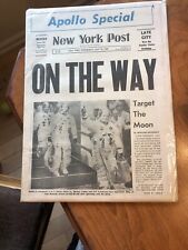 New York Post July 16, 1969 Astronauts ON THE WAY