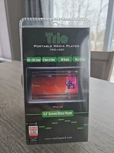 Mach Speed Trio V430 4GB Portable Media Player 3.0” Color LCD Screen New Sealed - Picture 1 of 2