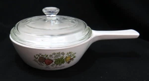 Vintage Corning Ware Le Romarin Pfanne Backform P-81-B mit Deckel 1 Pint - Bild 1 von 12
