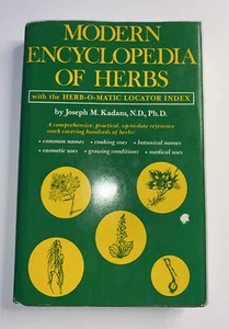 Modern Encyclopedia of Herbs by Joseph M. Kadans (Parker Publishing, 1970) HC DJ - Picture 1 of 12