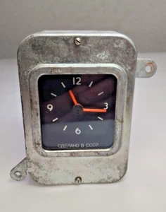 Antique car clock AChV 3, GAZ - 24 Volga Quartz 1970-80 USSR - Bild 1 von 14