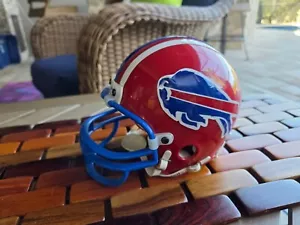 1984-86 Riddell NFL Throwback Mini Helmet Buffalo Bills Blue Facemask - Picture 1 of 2