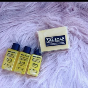 Mimi White AHA Serum Skin Brightening Body 30ml, Soap - Picture 1 of 2