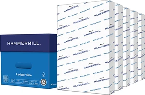Printer Paper, 20 Lb Copy Paper, 11 X 17 - 5 Ream (2,500 Sheets) - 92 Bright, Ma - Picture 1 of 12