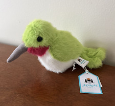 Jellycat Birdling Hummingbird Bird 8" Stuffed Animal Plush Toy Green Kids New