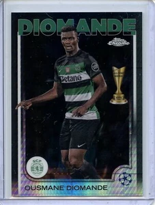 2024-25 Topps Cromo UEFA Club Comps Ousmane Diomande Prisma Negro 7/10 #122 - Imagen 1 de 2