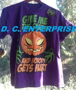 HALLOWEEN YOUTH T-SHIRT TEAM TRANSILVANIA LARGE (10/12)"...AND NOBODY GETS HURT" - Picture 1 of 4