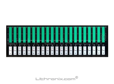 Komori Lithrone 26 PQC C D DII Console Ink Key Membrane