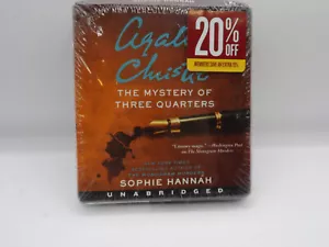 Agatha Christie "The Mystery of Three Quarters" ungekürzt ©2018 NOS Poirot 9CDs - Bild 1 von 6