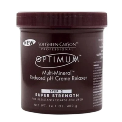 Crema relajante multi mineral SoftSheen Carson Optimum Smooth Step 2 SUPER 14,1 oz Foto 1 de 2