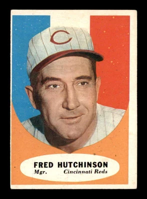 1961 Topps #135 Fred Hutchinson MG VG/VGEX X2987006 - Image 1 of 3