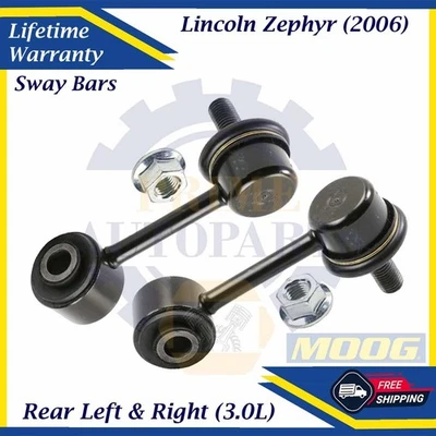Barras estabilizadoras traseras MOOG OEM para Lincoln Zephyr 2006 3L garantía de por vida Foto 1 de 4