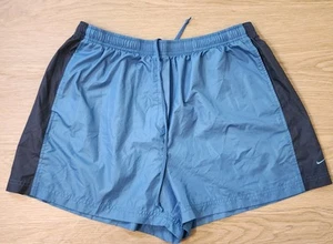 Nike Running Shorts Womens XL 16-18 Athletic Vintage Y2K Gym Activewear Blue  - Picture 1 of 11