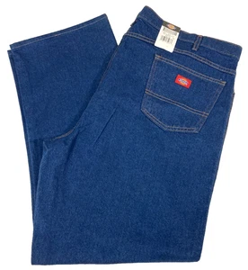 Dickies Work Jeans Mens 48x34 Relaxed Fit Pants NWT Baggy Vintage 2005 48 UL - Picture 1 of 13