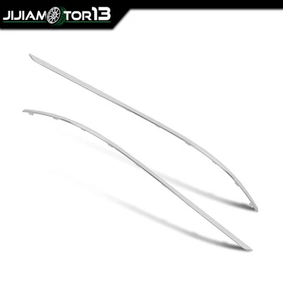 Par de molduras de parachoques trasero cromadas para Mercedes Benz C350 2008-2011 con paquete Avantgarde Foto 1 de 4