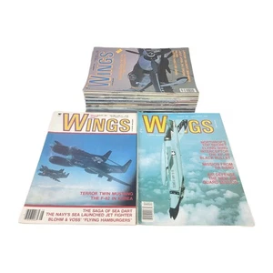 Wings A Sentry Magazine 1983-1988~Volumes 13-18~Jet Fighter~WW2~Lot of 25 - Bild 1 von 15
