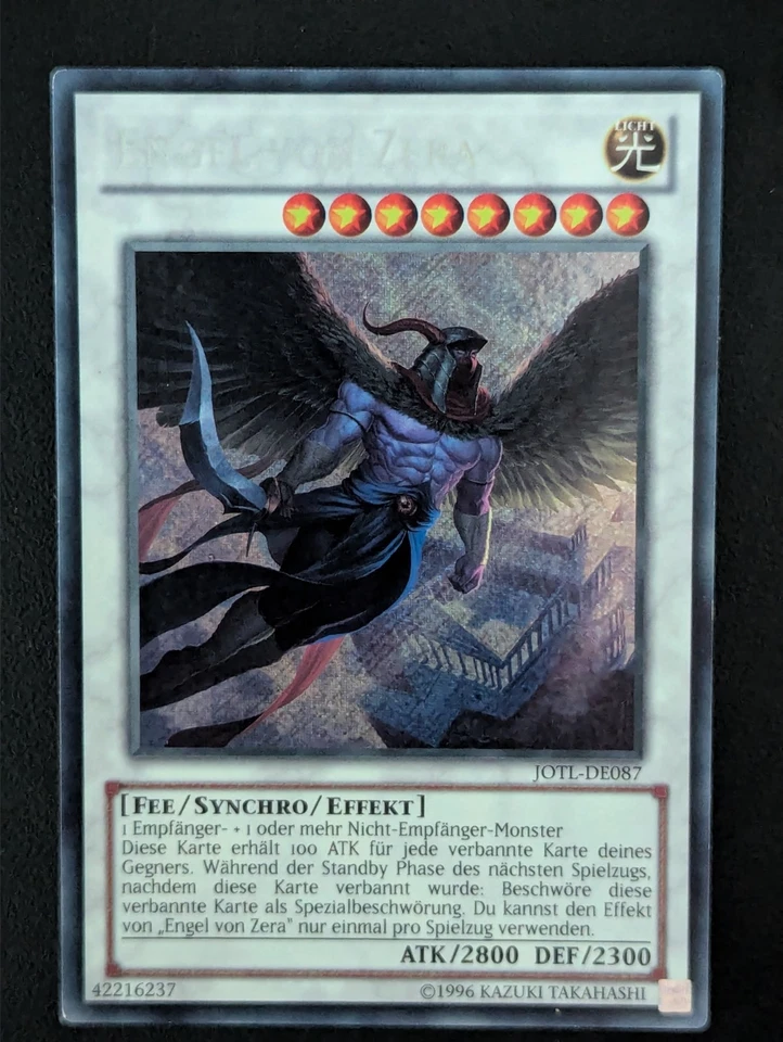 Engel von Zera JOTL-DE087 Secret Rare Deutsch NM YUGIOH - Bild 1 von 1