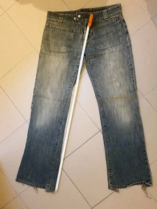 Energy Jeans EJX W32 L32, denim durty look, Made in Italy - Bild 1 von 16