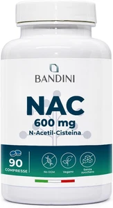 ® NAC N-Acetil-Cisteina 600Mg - 90 Compresse Con Acetyl Cisteina - Fornitura 3 M - Foto 1 di 12