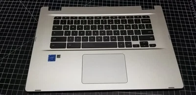 Teclado reposamanos con panel táctil ASUS Chromebook C523NA 15,6" 13N1-5RA0Y01 grado A Foto 1 de 2
