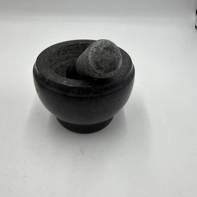 Vonshef Granite Pestle And Mortar  5.5 Inches - Image 1 of 4