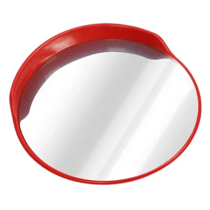 Outdoor Security Mirror Wide Angle Curved Surface Convex Traffic Mirror for Driv - Foto 1 di 21