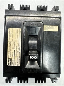 FPE Federal Pacific NE233100 Type NE Breaker 240 Volt 3 Pole 100 Amp NE 100A - Picture 1 of 8