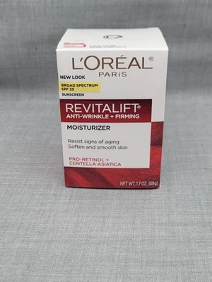 L’Oreal Revitalift Anti-Wrinkle + Firming Moisturizer SPF 25 1.7 oz NEW - Image 1 of 4