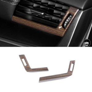 Wood Grain Front Side Air Outlet Vent Cover Trim For Nissan Qashqai 2023 2024 - Picture 1 of 5