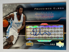 Francisco Elson 2004-05 Upper Deck Pro Sigs Diamond Signs AUTO Denver Nuggets