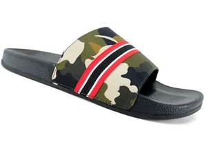 INC International Concepts Herren Gemini offene Zehenpartie Sandalen Camouflage grün Größe 9 M - Bild 1 von 6