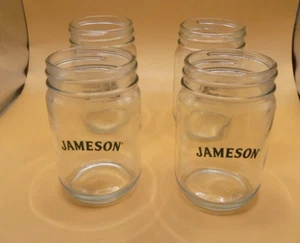 4er Set Jameson Irish Whiskey Einmachgläser 12 Oz - Bild 1 von 7