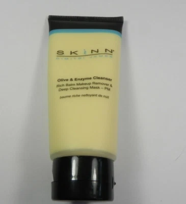 Limpiador enzimático de oliva sellado Dimitri James Skinn eliminación de maquillaje PM 4 oz / 118 ml Foto 1 de 4