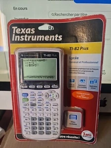 Calculatrice texas instrument ti-82 plus Neuve- Fff - Photo 1/2