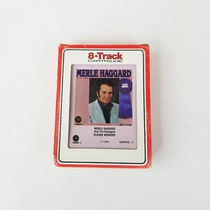 VTG 70s Merle Haggard The Strangers Eleven Winners 8-Track Tape Country TESTED! - Picture 1 of 5