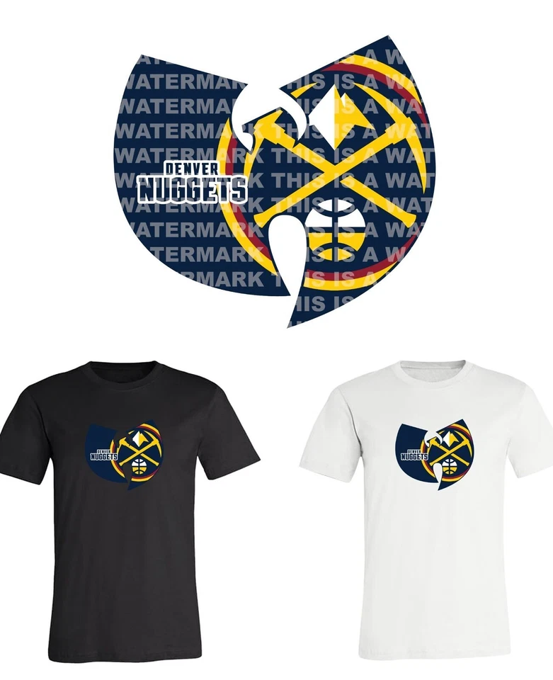 Denver Nuggets Wu Tang Equipo NBA Logo Camiseta Juvenil - 6XL!!! ¡Envío rápido! Foto 1 de 1