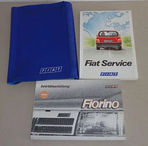 Carpeta De Documentos Con Manual De Operación Fiat Fiorino / Pick-Up De 1993 - Imagen 1 de 1