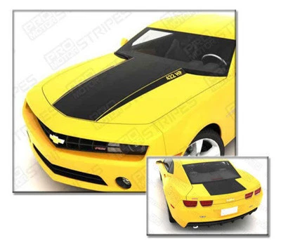 Chevrolet Camaro 2010-2015 Rally Racing Stripes Hood & Trunk (Choose Color) - Image 1 of 2
