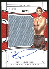 2022 Chronicles UFC National Treasures Material Autograph #19 Beneil Dariush /99
