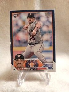 2023 Topps Update J.P. France Houston Astros RC #US159 Royal Blue Parallel