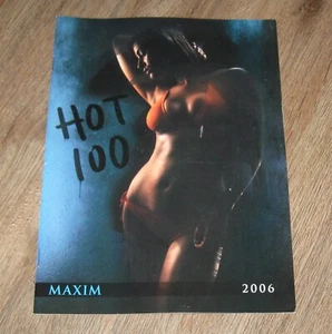 Maxim 2006 magz HOT 100 Lindsay Lohan EVA LONGORIA Christina Milian JESSICA ALBA - Picture 1 of 4