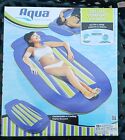 New Aqua Deluxe Comfort Lounger Inflatable Pool Float Raft Xl 69" Long - 300 Lbs