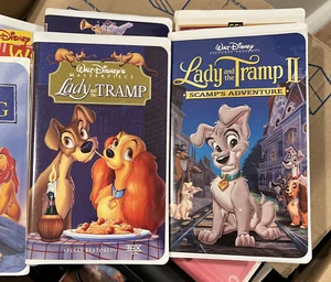 Lady and the Tramp & LT2. Walt Disney VHS - Picture 1 of 3