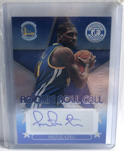 2012-13 Totally Certified Festus Ezeli Rookie Roll Call /129 Autographs #63