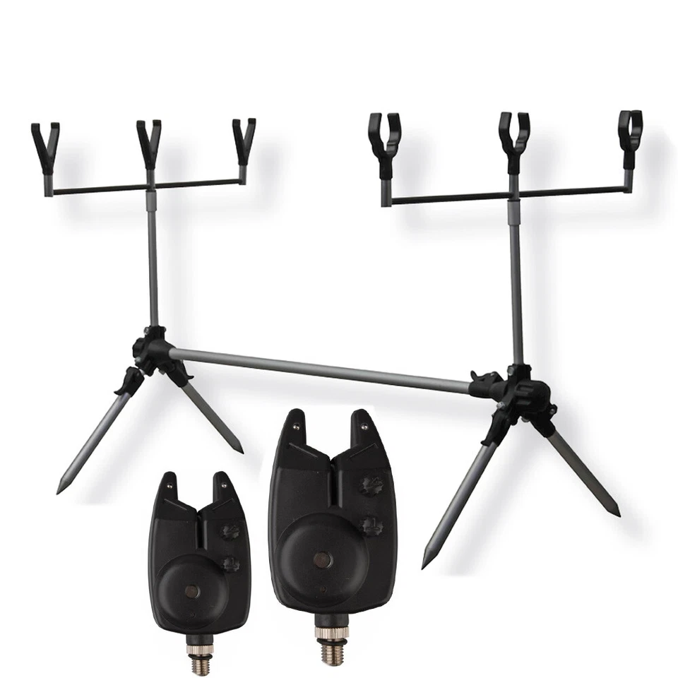 Ron Thompson Rod Pod mit 2 elektronische Bissanzeiger Rodpodset Carp Shop
