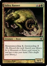 1x Valley Rannet - Foil NM, English MTG Alara Reborn